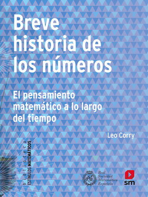 cover image of Breve historia de los números